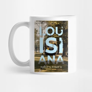 Louisiana Travel Poster Mug